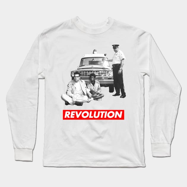 Bernie Arrested - Revolution Long Sleeve T-Shirt by skittlemypony